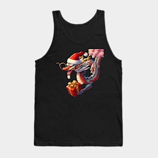 Mythical Christmas Dragon Tank Top